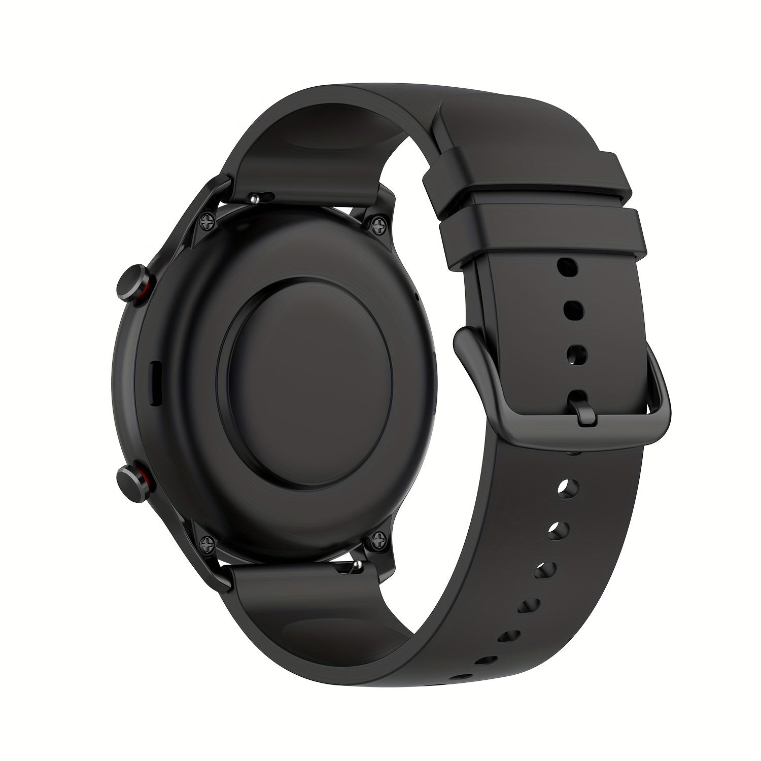 Silicone Smartwatch Band 20mm 22mm Adjustable Butterfly Clasp Compatible with Various Brands