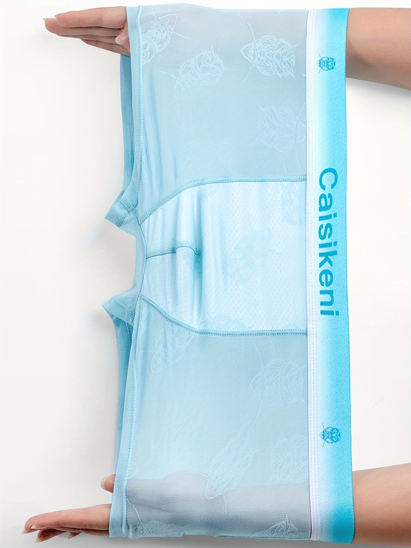 Men's Mesh Underwear Sets with Cat and Eagle Designs Breathable Lightweight Boxer Shorts