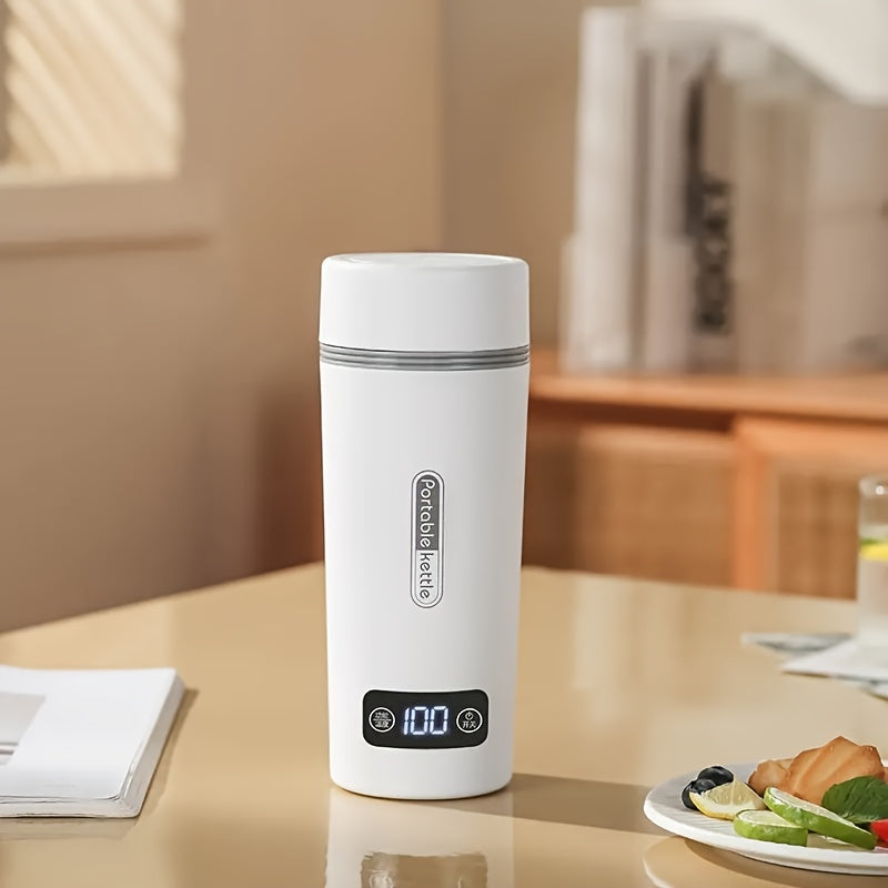 Electric Water Bottle Portable Mini 300W 500ml Safe Auto Shut-Off