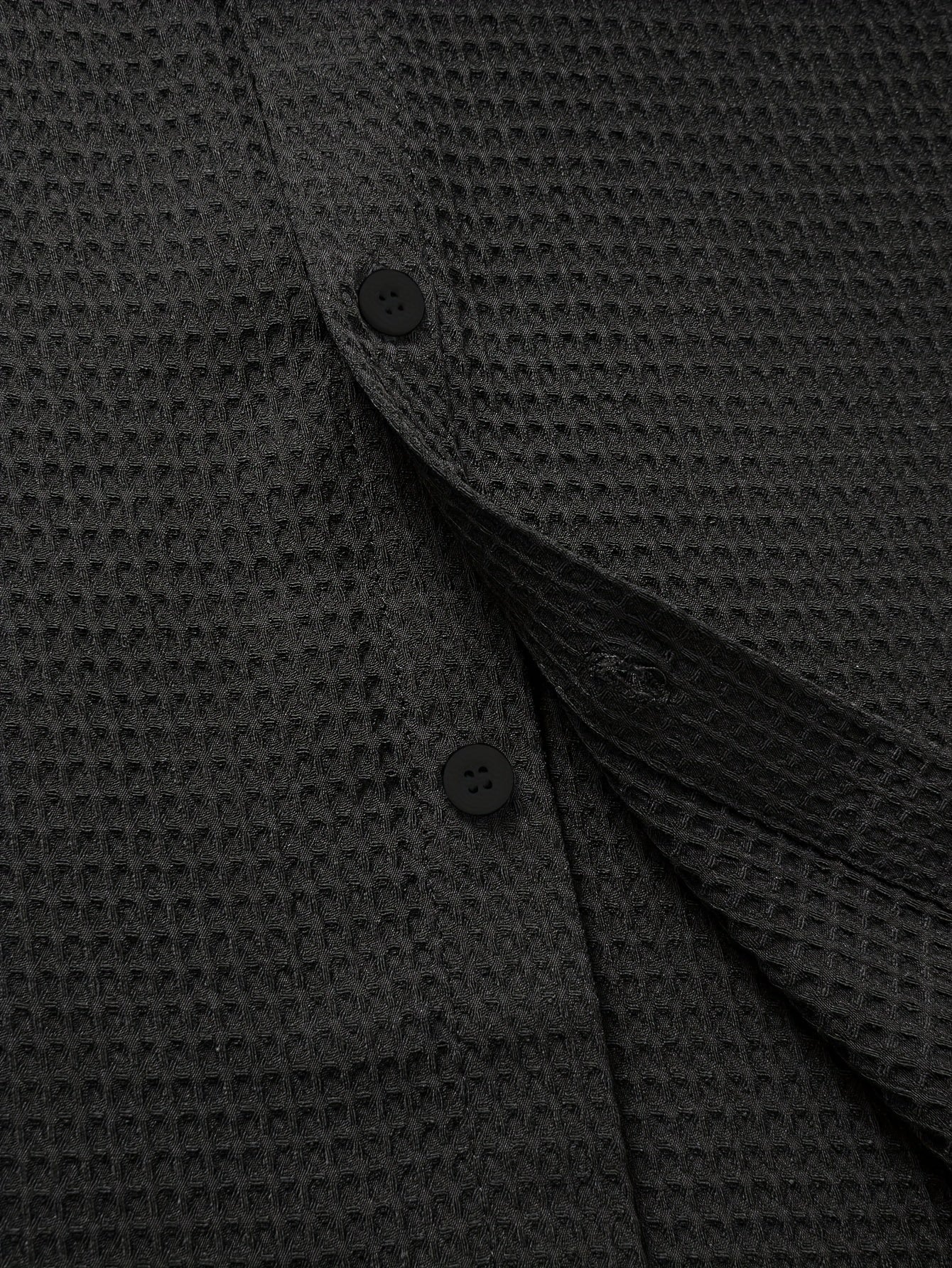 Men's Tartan Casual Woven Polyester Long Sleeve Lapel Button-Up Shirt for Fall Winter Outdoor Activities