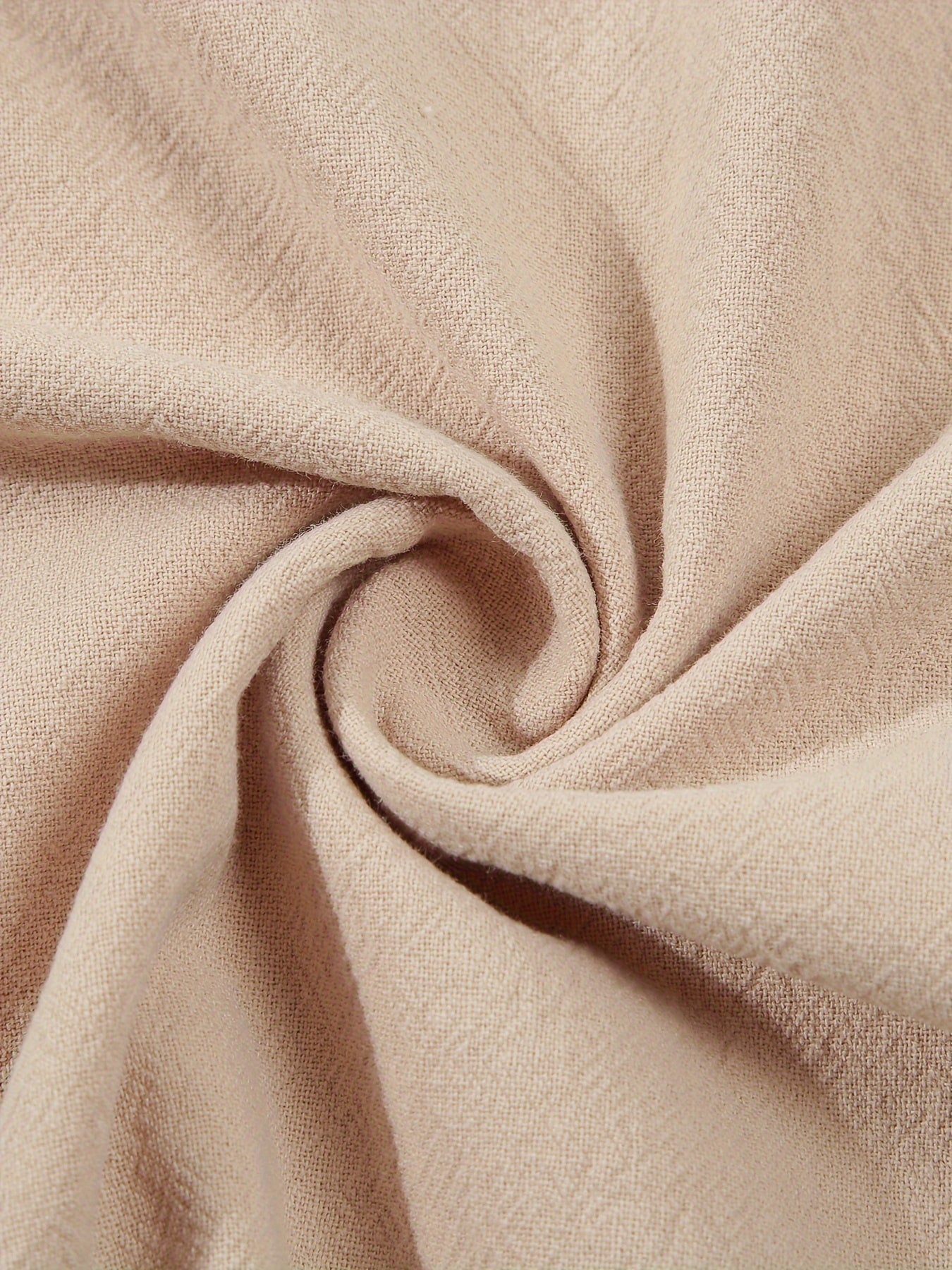 Men's Cotton Linen Henley Shirt with Mandarin Collar Short Sleeve Pocket Casual Spring Vacation