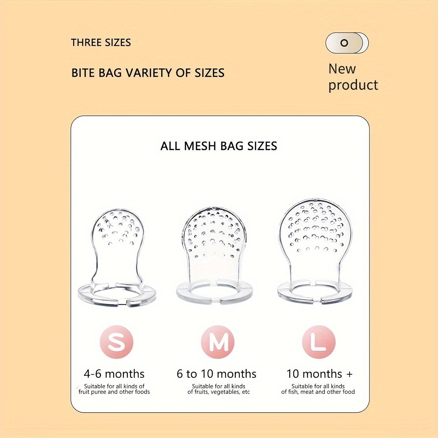 7-Piece Silicone Baby Food Feeder Set for 4-10 Months with Teething Nibblers