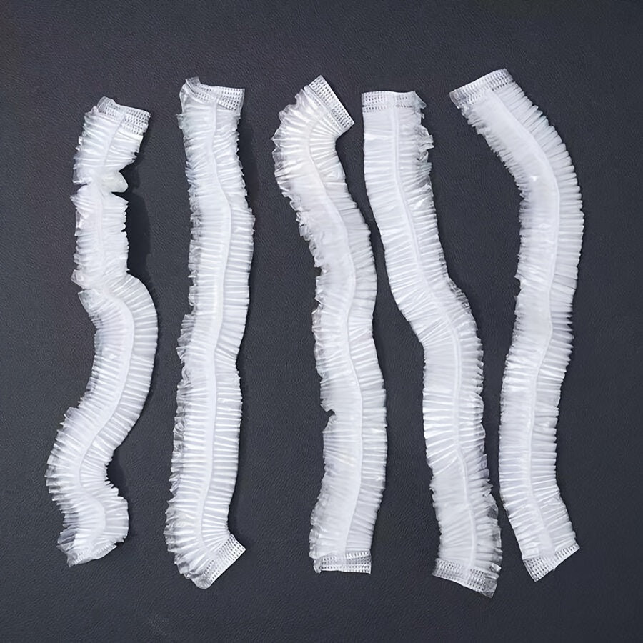 50pcs Disposable Plastic Dust Covers for Electrical Appliances Waterproof Rainproof Microwave and Electric Pot Protectors