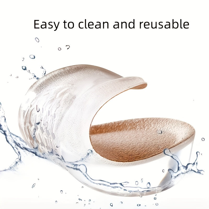 Insole Height Increase Silicone Heel Lift Pads for Men and Women