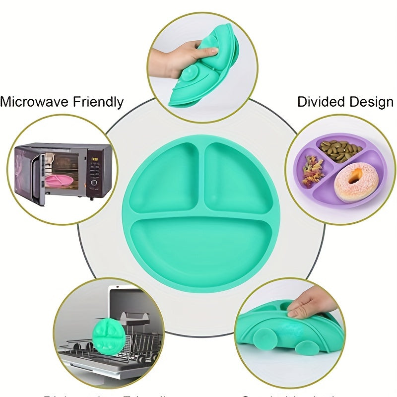Silicone Baby Feeding Bowl with Suction Base for Mess-Free Dining