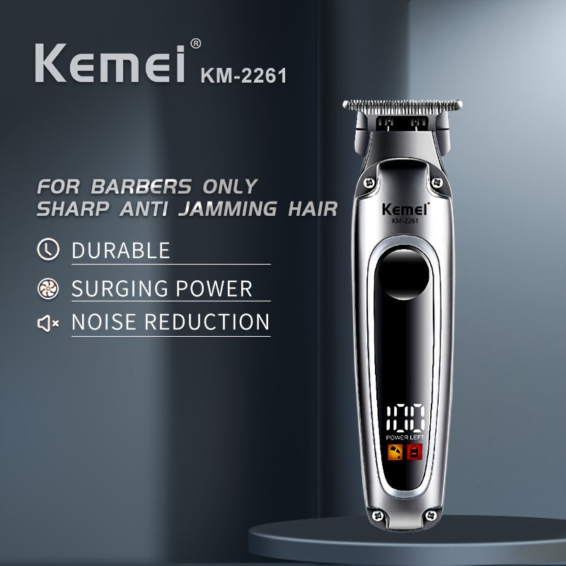 Cordless Hair Clipper with USB Rechargeable Lithium Battery for Men