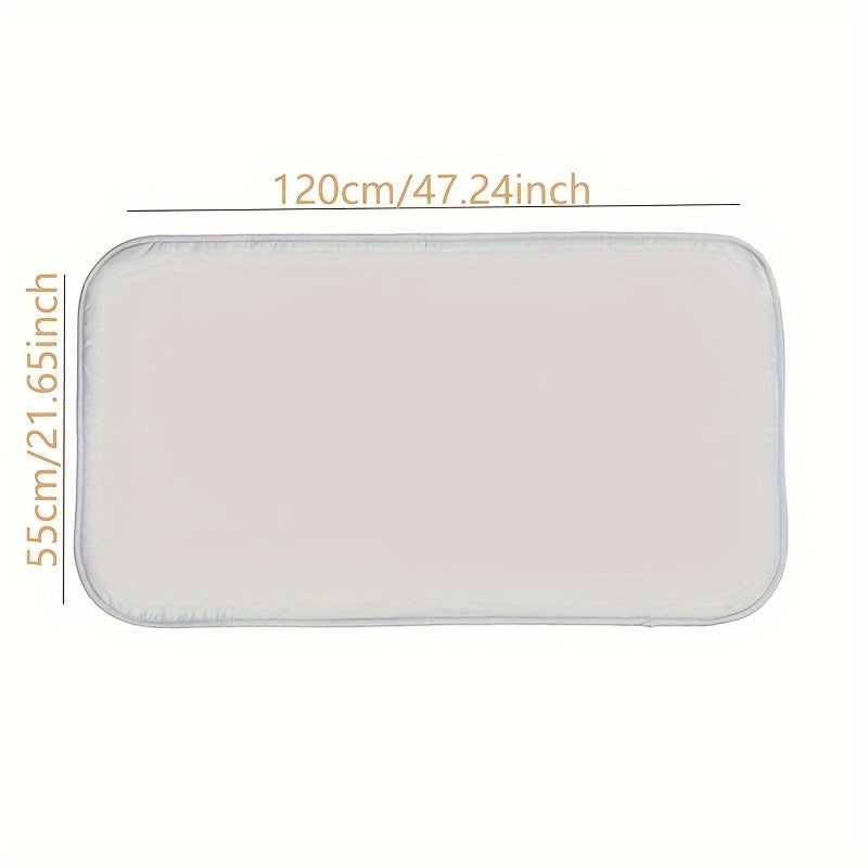 Thick Heat-Resistant Ironing Board with Foldable Design for Home Use