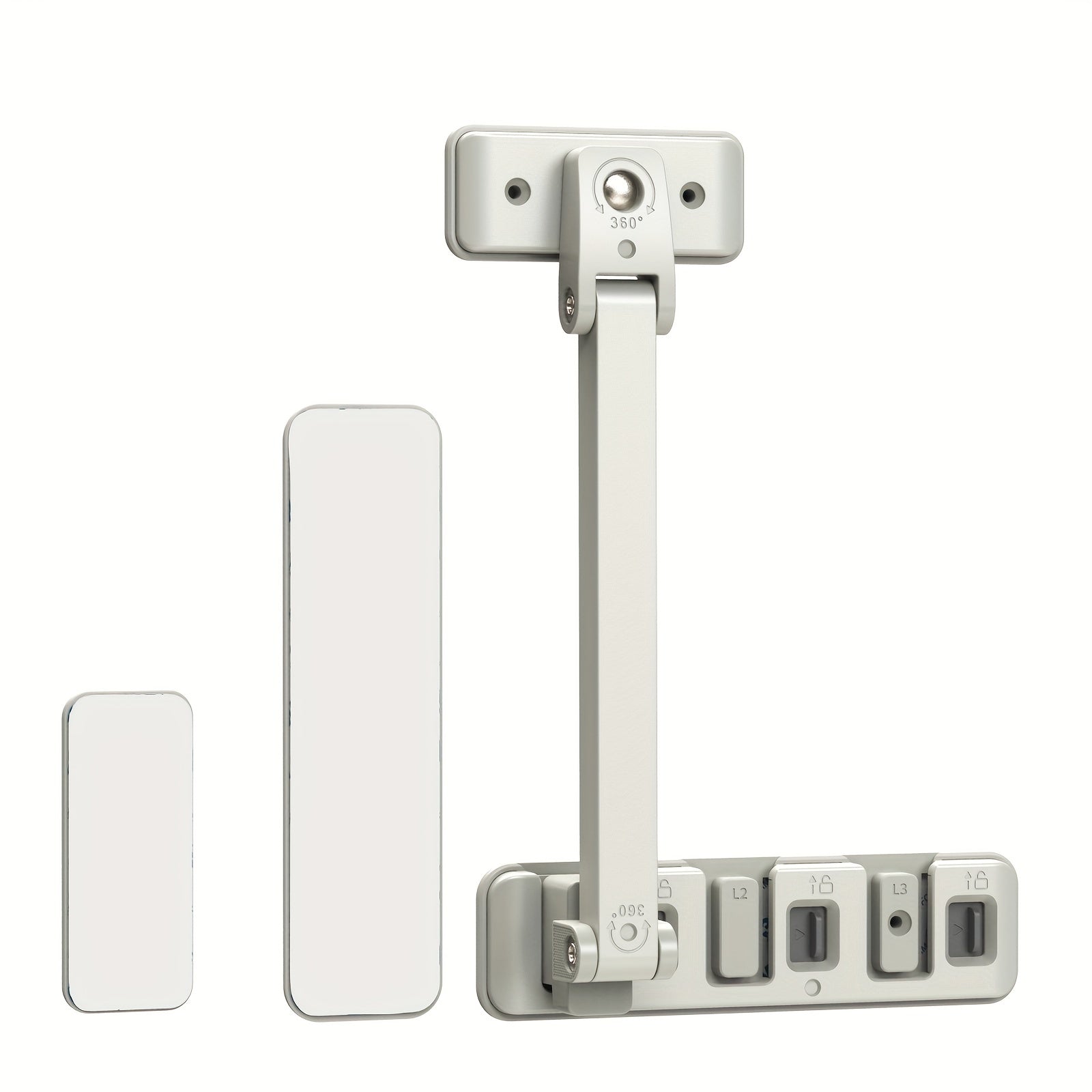 Children's Safety TV and Monitor Stand Anti-Tip LCD Screen Support Grey BPA-Free