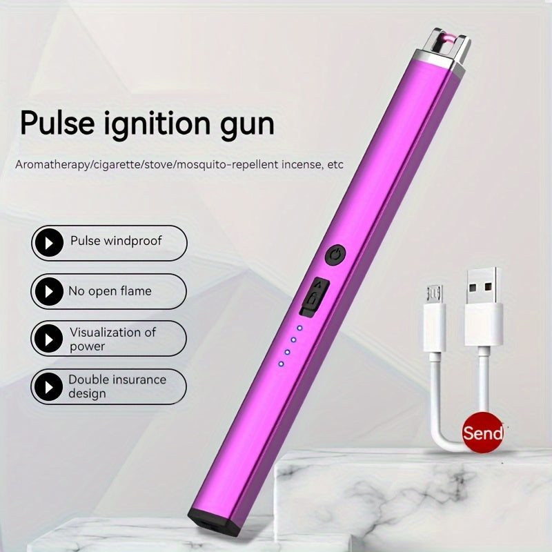 Kitchen Gas Stove Ignition Gun Rechargeable Candle Lighter