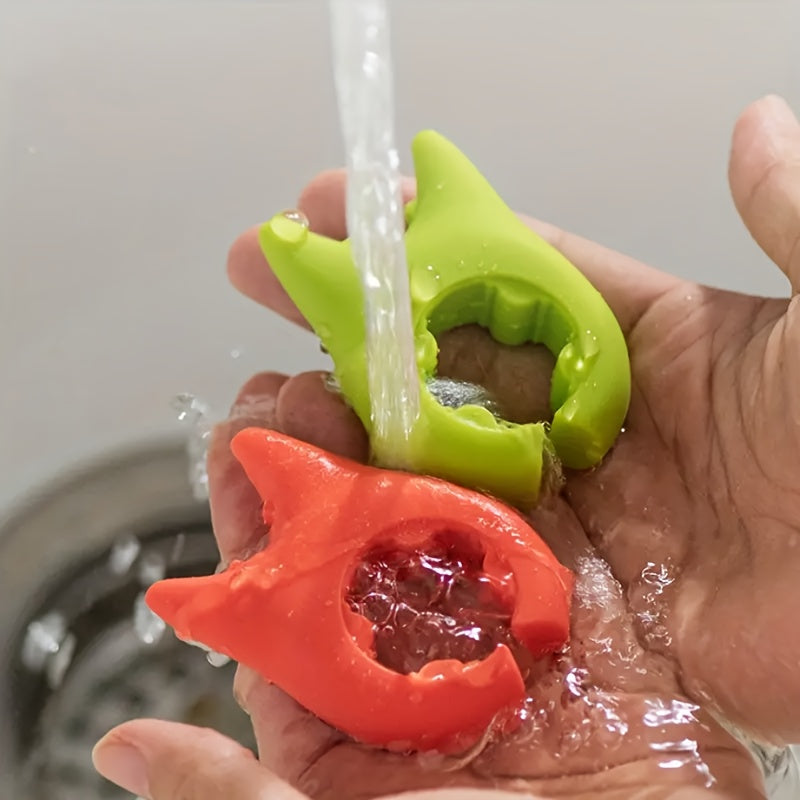 10 ta silikon spatula ushlagichlar to'plami - o'rnatish oson, oshxona asboblari uchun bitta dizayn - uy va professional oshxonalar uchun ideal