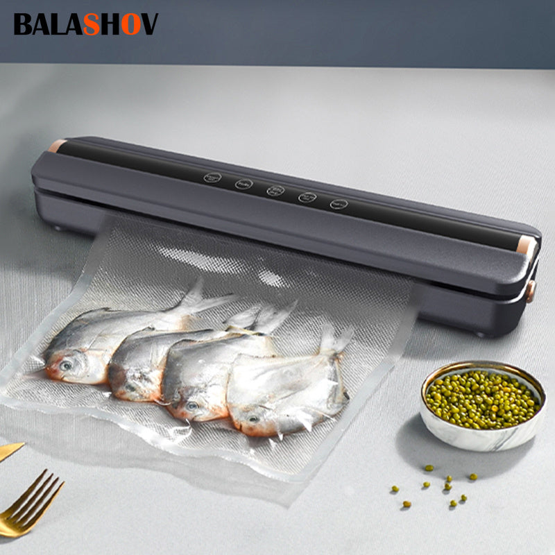 Selladora de vacío portátil inalámbrica con carga USB 10 bolsas incluidas