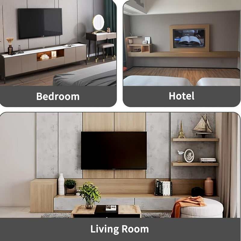 Wall Mount TV Bracket for 14-24 Inch LED LCD Flat Screens Swivel Articulating Black