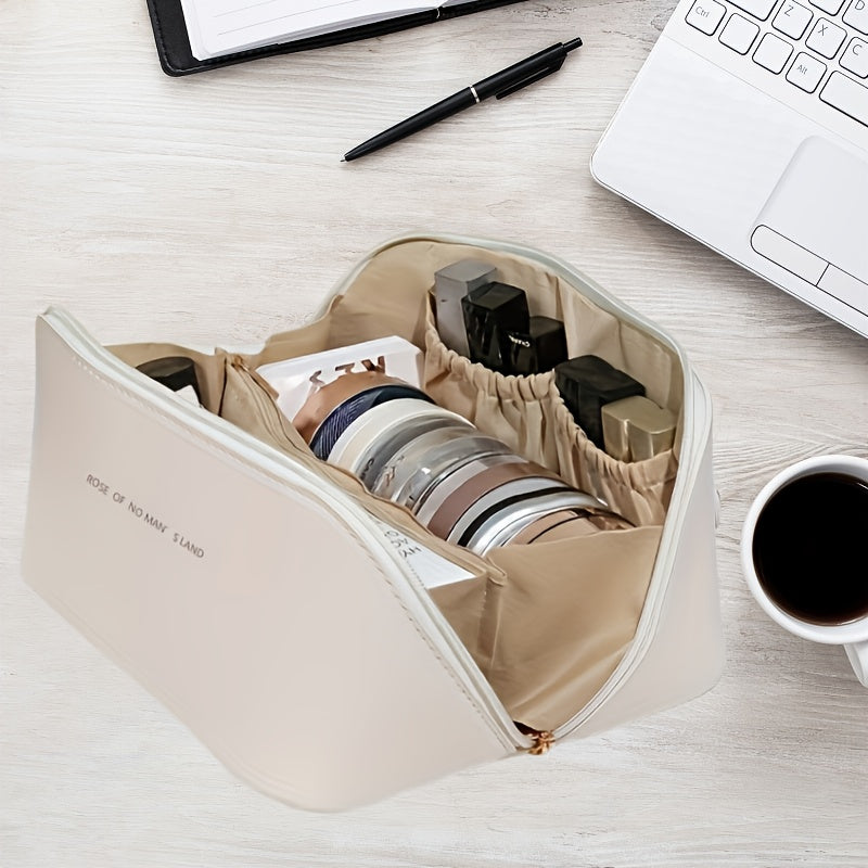 Ayollar uchun katta hajmdagi sayohat makiyaj sumkasi, portativ gigiena tashkilotchisi