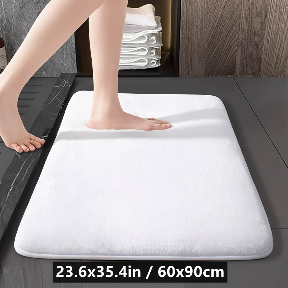 Alfombra absorbente antideslizante para baño, entrada de cocina, suave y cómoda, grande