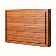 Wooden Cutting Board for Chopping Slicing and Serving Cheese Meat Fruits