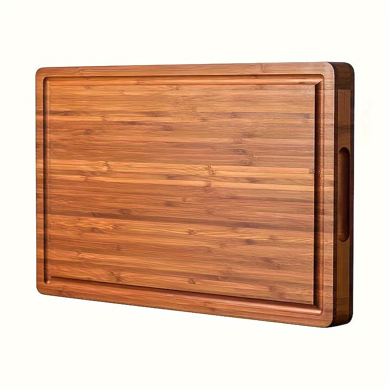 Wooden Cutting Board for Chopping Slicing and Serving Cheese Meat Fruits