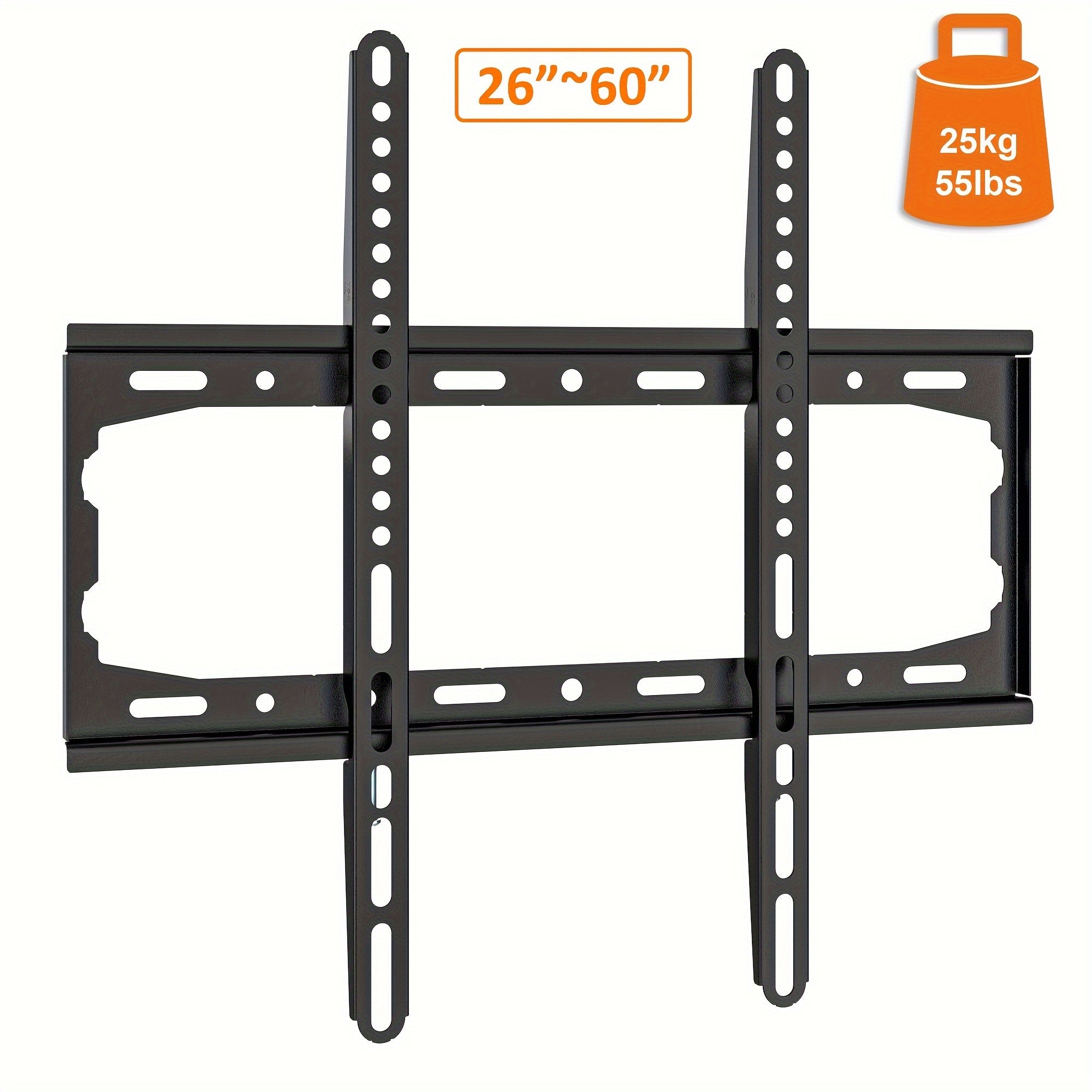 Wall Mount Bracket for 26-60 Inch Flat Screen TVs VESA 400x400mm Slim Profile