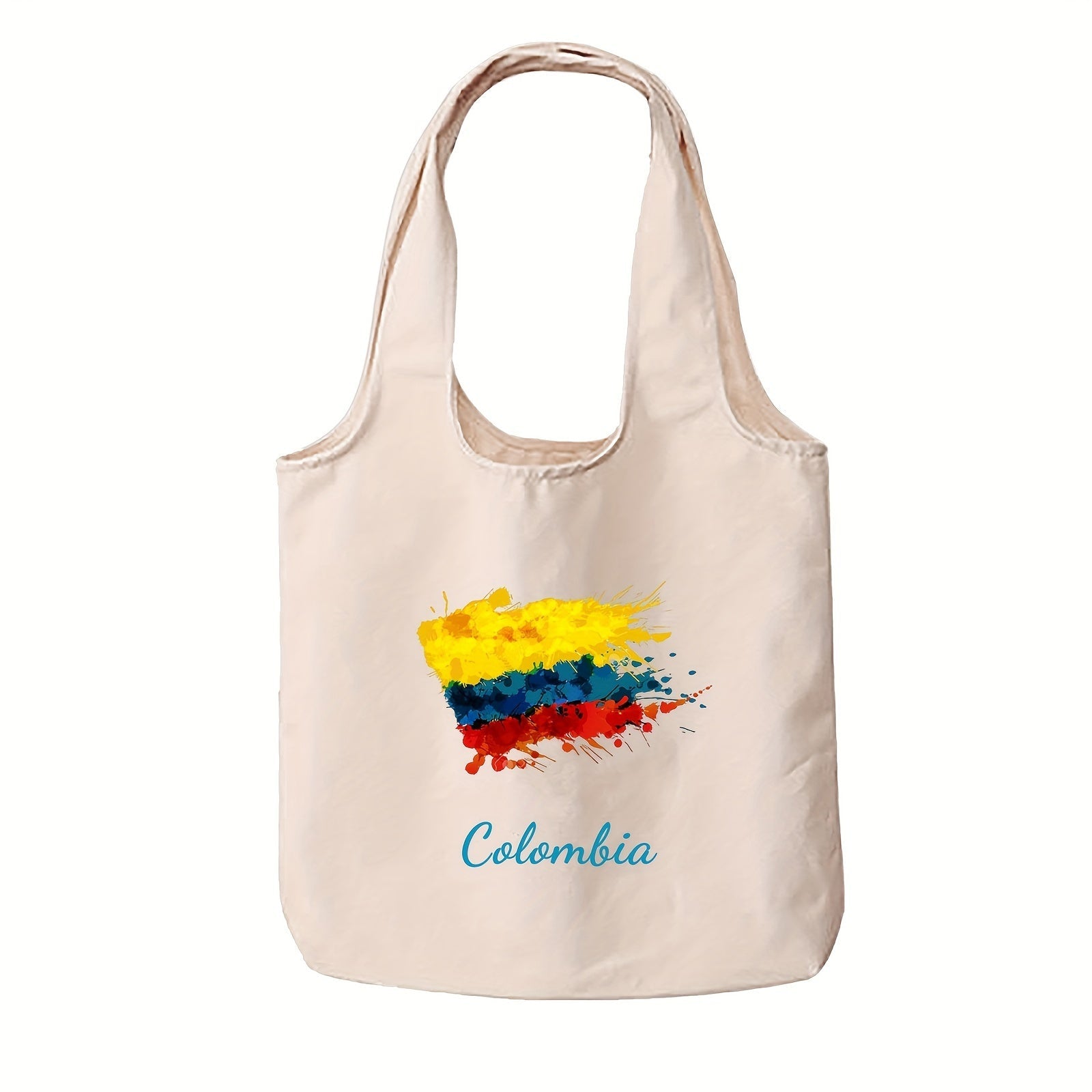 Canvas Hand Carry Bag with Personalized Double-Sided Printing for Daily Use