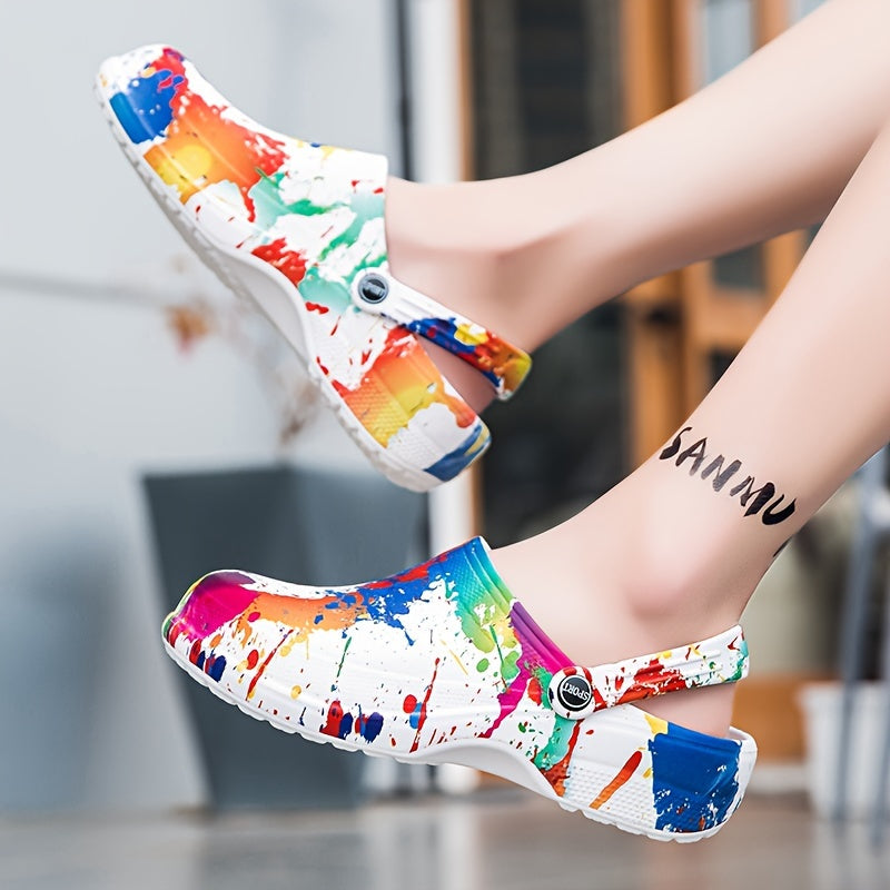 Women's Lightweight EVA Clogs with Breathable Sole for Summer