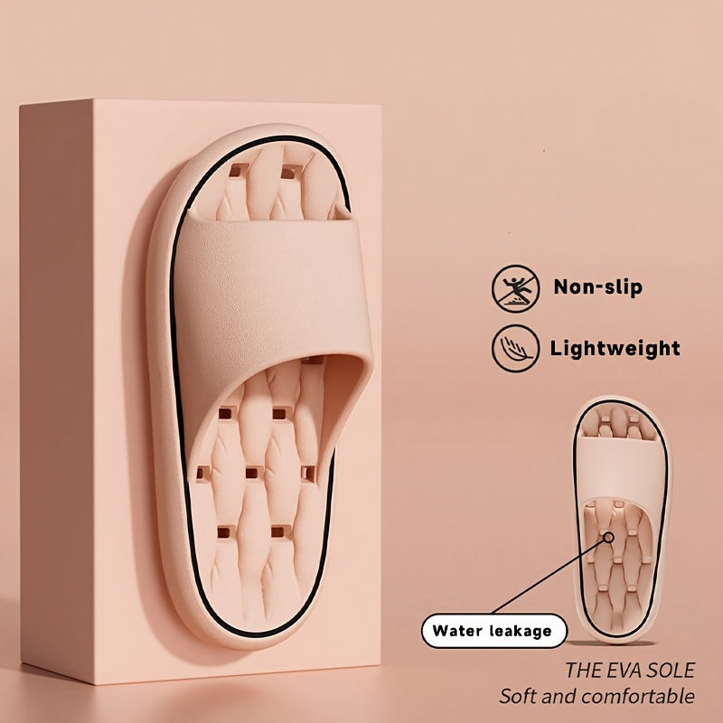 EVA Slippers for Bathroom Pool Shower Casual Summer Non-Water-Accumulating Unisex