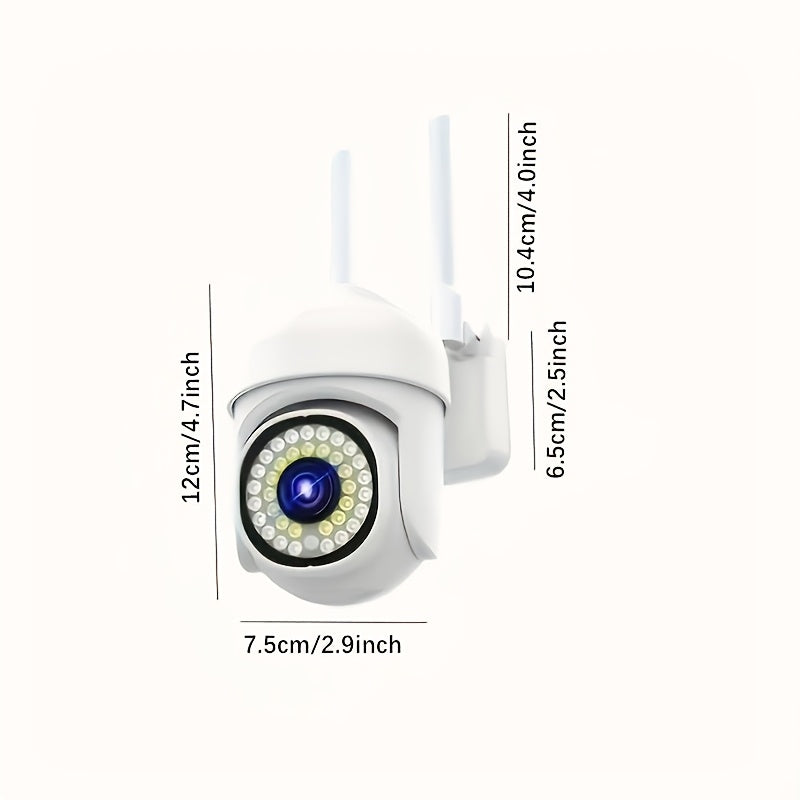 Smart Home Security Camera with Night Vision Pet Monitoring Two-Way Audio USB Powered