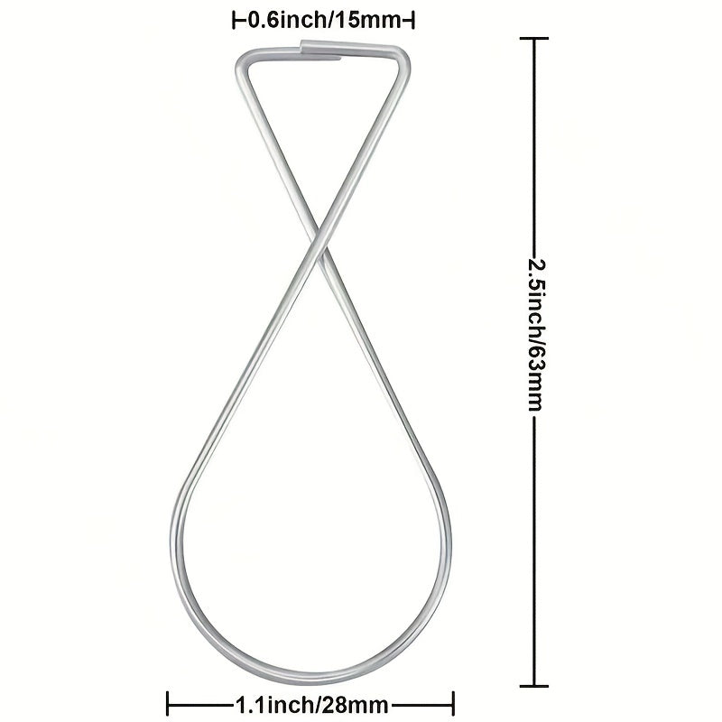 30 piezas de clips para ganchos de techo para colgar decoraciones en techos en T-Bar en oficina, aula, hogar y bodas