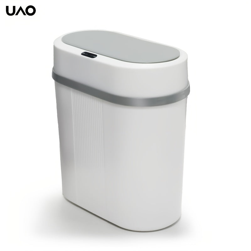 Slim Household Garbage Can with Lid and Automatic Opening