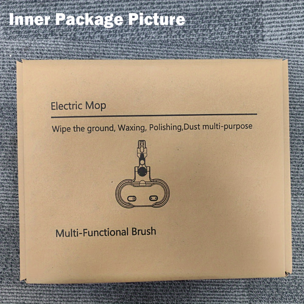 Dyson bilan mos keladigan elektr mopu boshqichi, olib tashlanadigan suv tanki bilan, 6 ta mato kiritilgan, yog'och, plitka va shisha tozalash uchun. Qo'ltiq yoki tayoq yo'q.