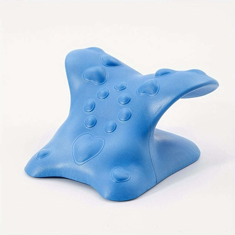 Cervical Spine Massage Pillow for Neck and Shoulder Relaxation Gravity Acupressure Stretching