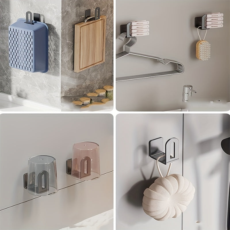 O'roqsiz saqlash uchun 2 ta devorga o'rnatiladigan qozon javonlari to'plami, oshxona tartibi uchun