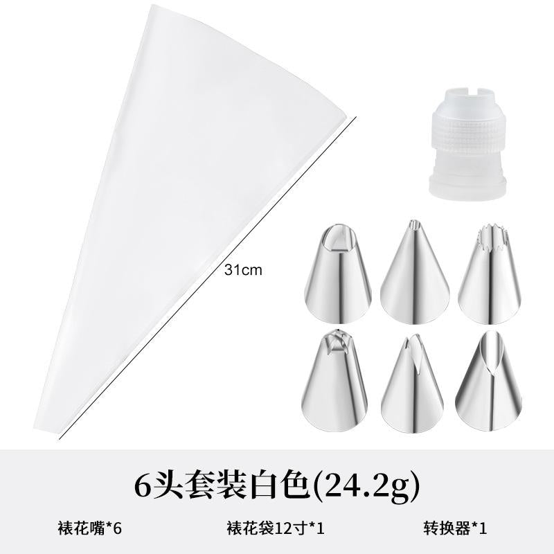 Kundalik foydalanish oshxona asboblari - Krema, gullar va boshqa pishiriqlar uchun piping nozzle, piping sumkalar, qurollar