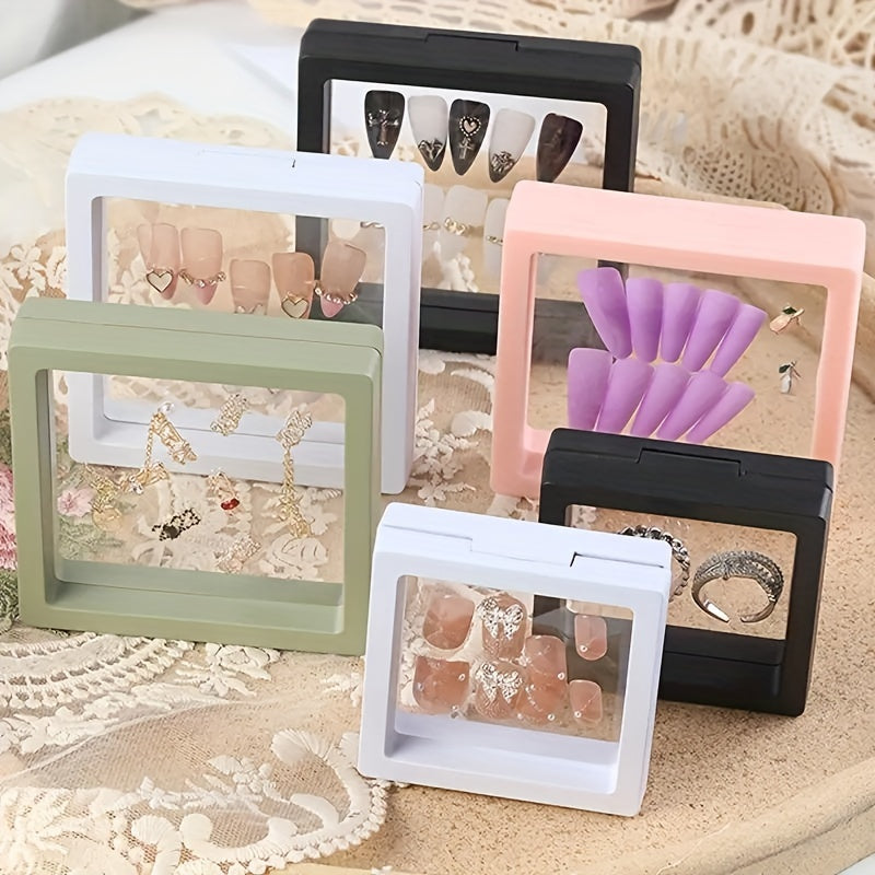 10 ta bo‘lakli suzuvchi zargarlik qutilari, uzuklar, taqinchoqlar, sirg‘alar, marjonlar uchun