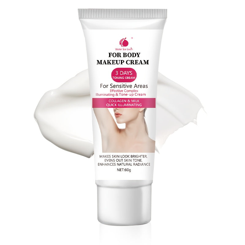 Crema corporal hipoalergénica con vitamina C, niacinamida, ácido hialurónico y humectante