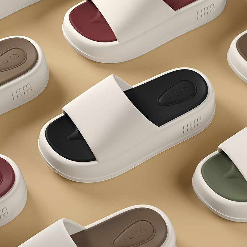 Women's Two-Tone Breathable Summer Indoor Outdoor Walking Slippers