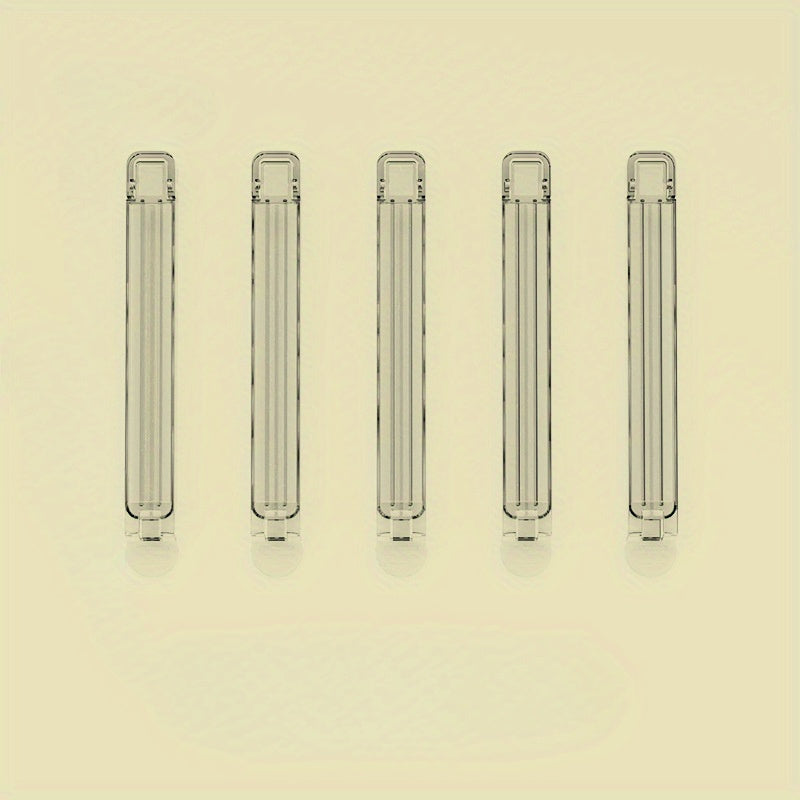 5 dona Mini vakuum yopishqoq sumka kliplar to'plami, atıştırmalıklarni yopishtirish uchun, chips va kukun uchun ideal