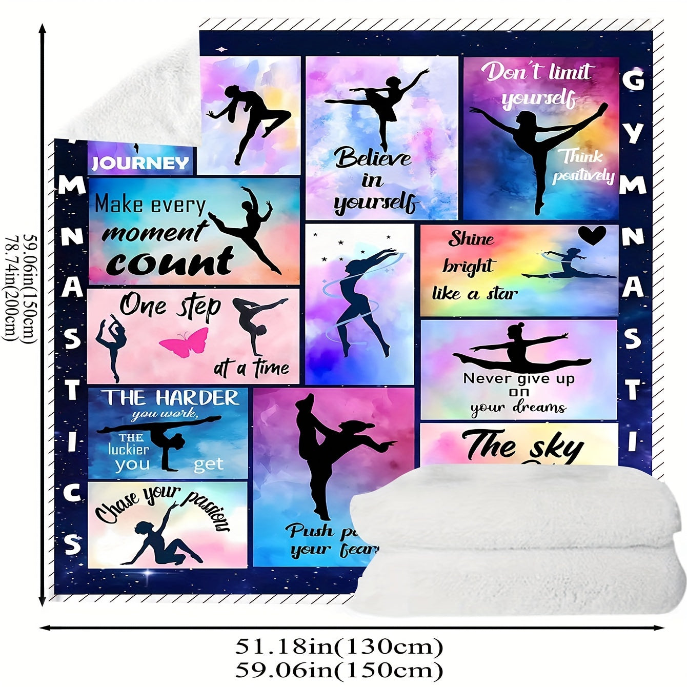 Yumshoq va qulay 1 dona Sport Qiz Print Flanel Ko'rpa, sayohat, divan, yotoq, ofis va uy bezatish uchun mukammal. O'g'il va qizlar, kattalar uchun ideal, ajoyib tug'ilgan kun yoki bayram sovg'asi. Har mavsum uchun mos.