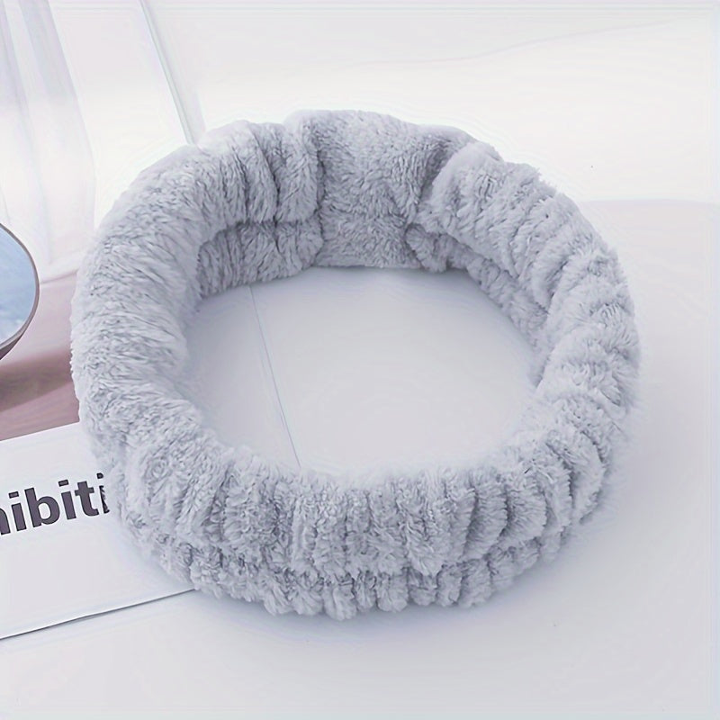 Women Ladies Elastic Non-Slip Headscarf for Makeup Face Washing Bathing Yoga Sports