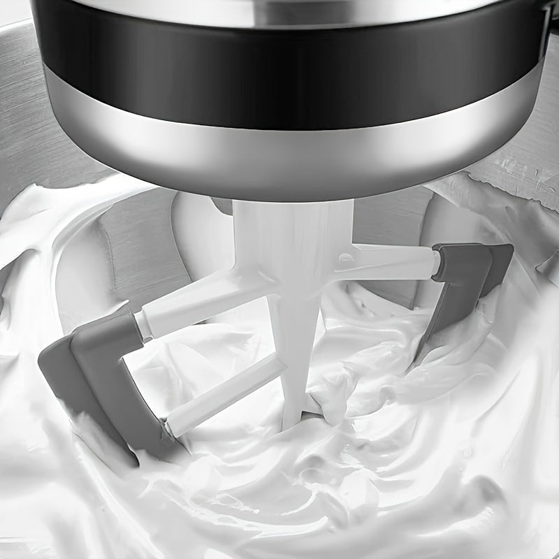 4.5 Quart Wire Whip and Beater Set for Tilt-Head Stand Mixers with Flat Coated Paddle and Silicone Edges