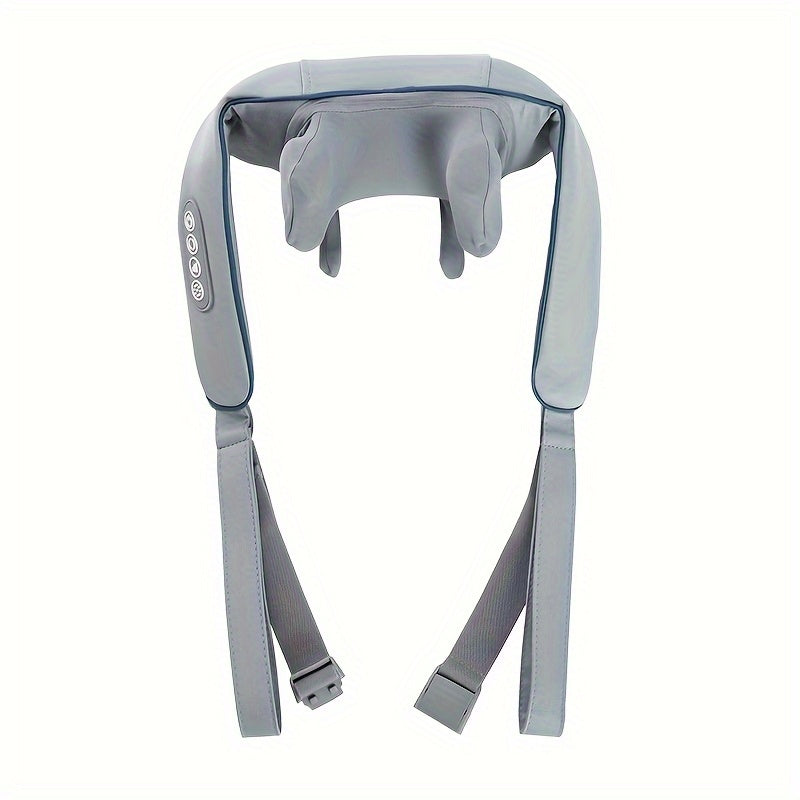 Electric Neck and Shoulder Massager with USB Rechargeable Battery and 8 Nodes