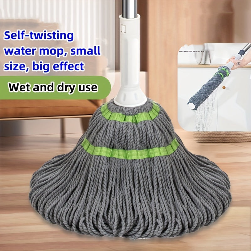 Self-Twisting Floor Mop for Wooden Tiles and Home Cleaning