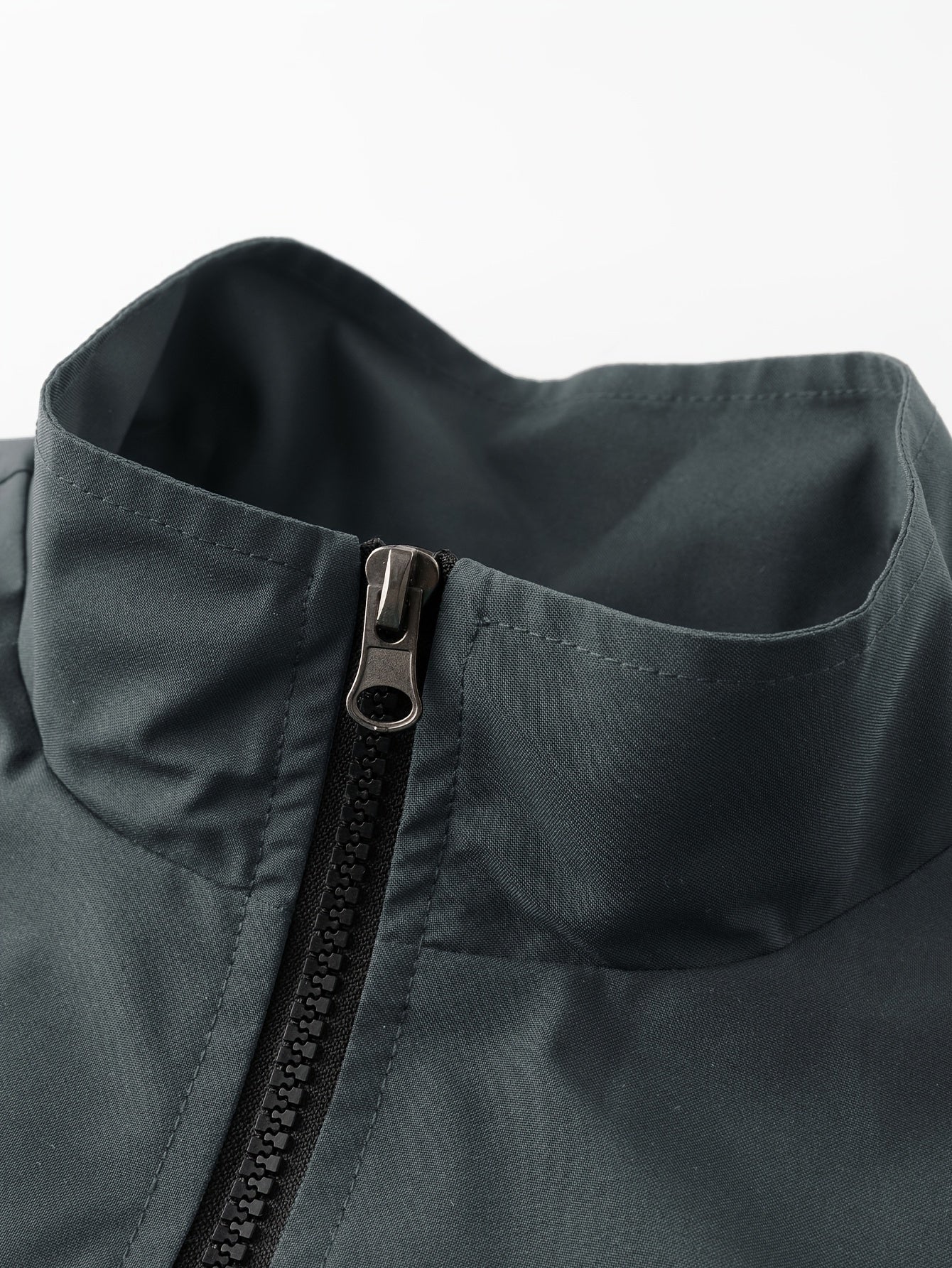 Men's Green and Black Striped Polyester Tracksuit Set for Outdoor Sports