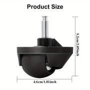 Rueda de soporte para accesorio de aspiradora robot para la serie M7 con movimiento omnidireccional