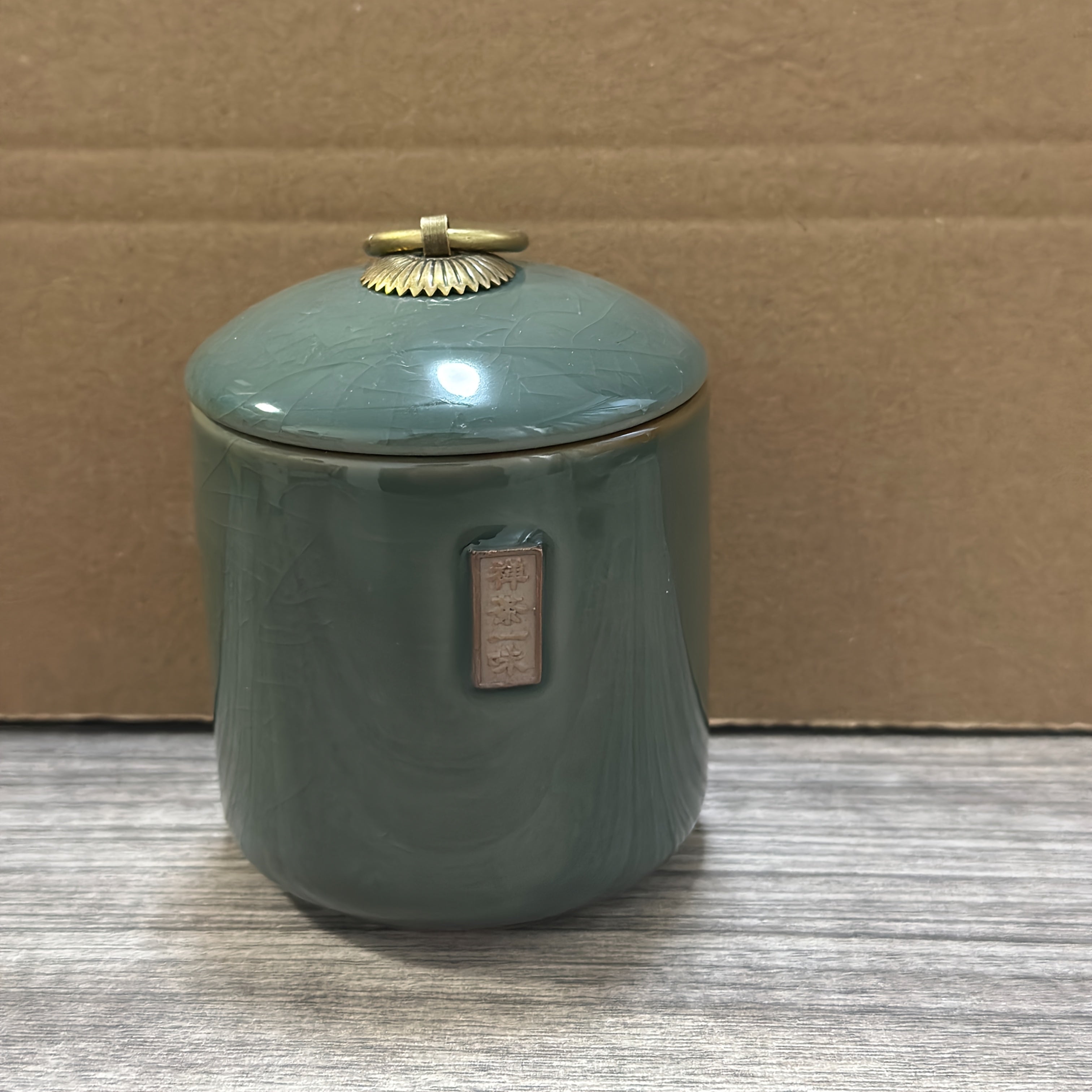 Ceramic Tea Storage Container for Loose Leaf Tea and Coffee Beans Kitchen Organizer