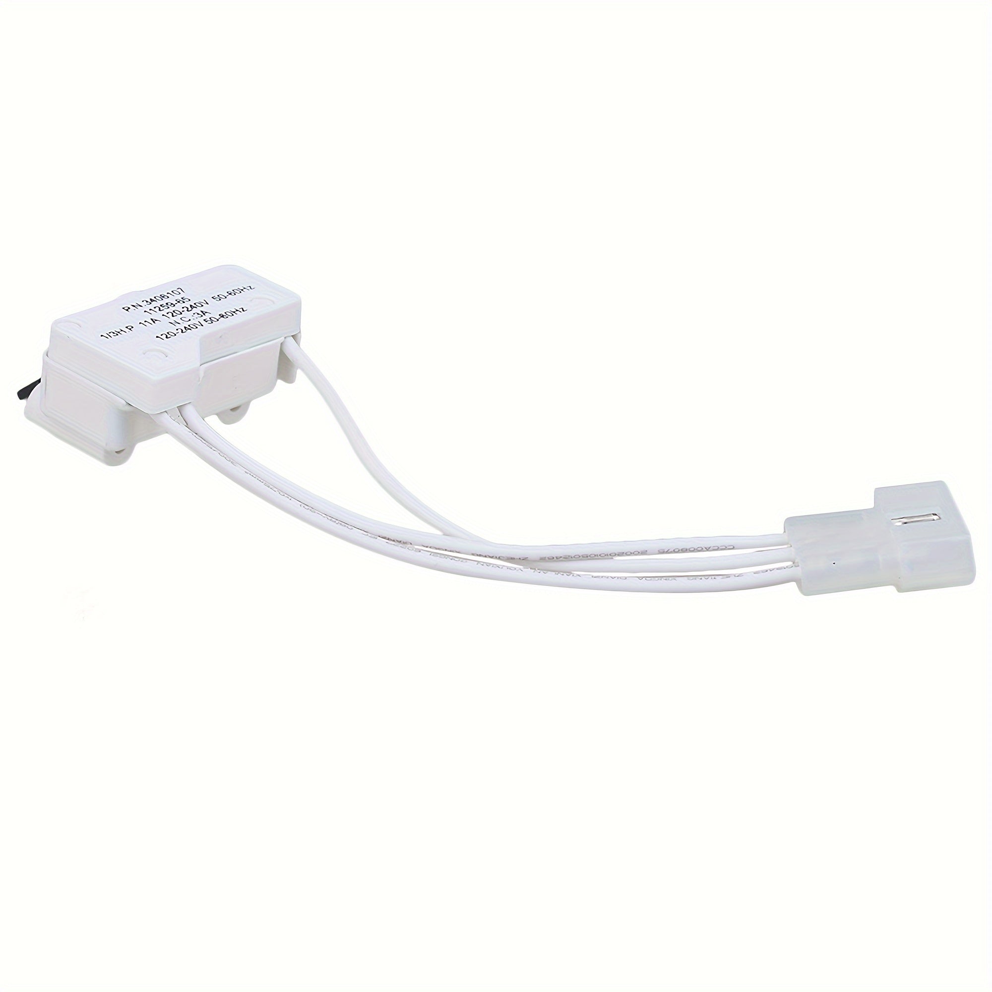 Two Plastic Dryer Door Switches Pack for Laundry Room Replacement