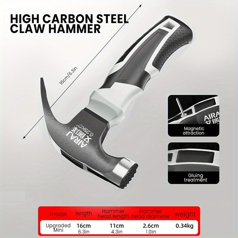 Multifunctional Claw Hammer Anti-Slip Shockproof Durable Industrial Tool