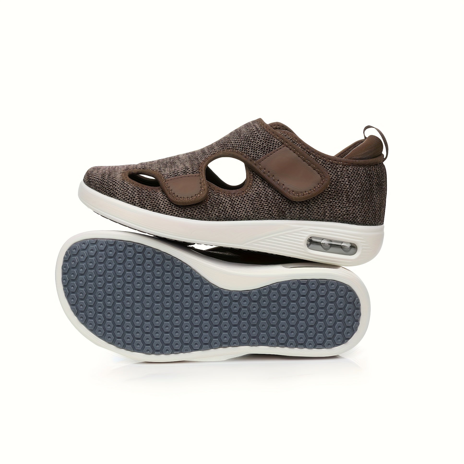 Women's Breathable Lightweight Sandals Adjustable Strap Walkers for Swollen Feet