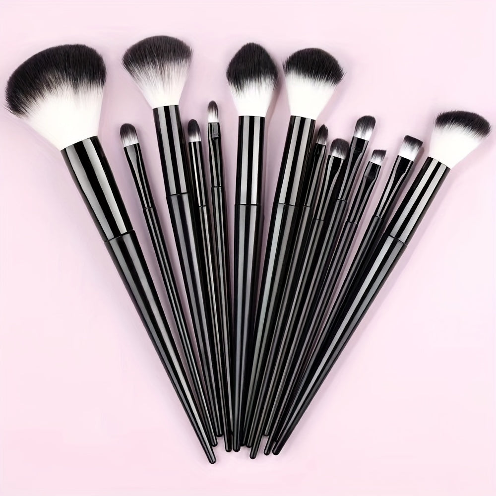 13pcs Makeup Brush Set Soft Fluffy Foundation Blush Eyeshadow Kabuki Beauty Tools
