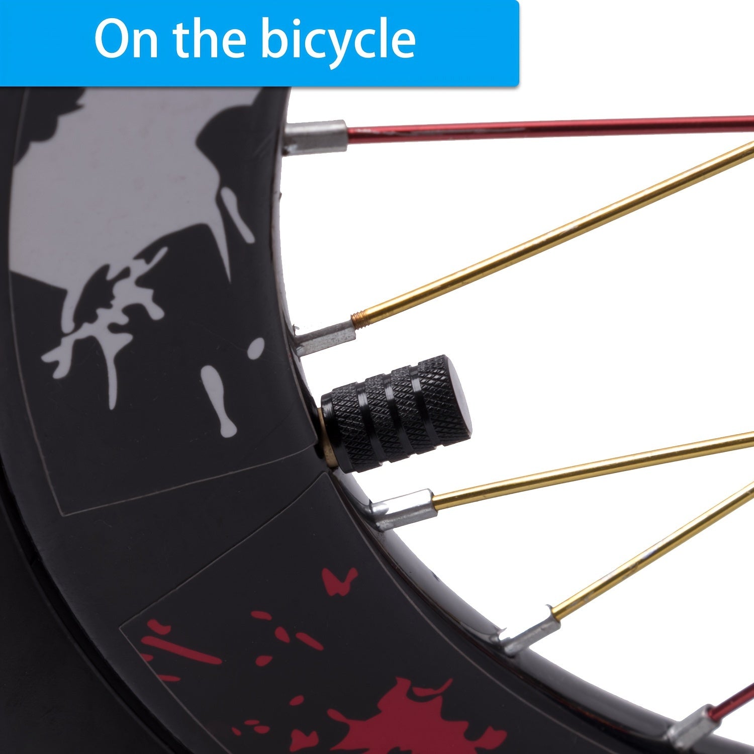 Aluminum Tire Valve Caps 4 Pack Durable Corrosion-Resistant for Cars Trucks Bikes