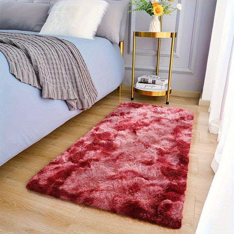 Soft Fluffy Shag Area Rug for Living Room and Bedroom Non-Slip Machine Washable