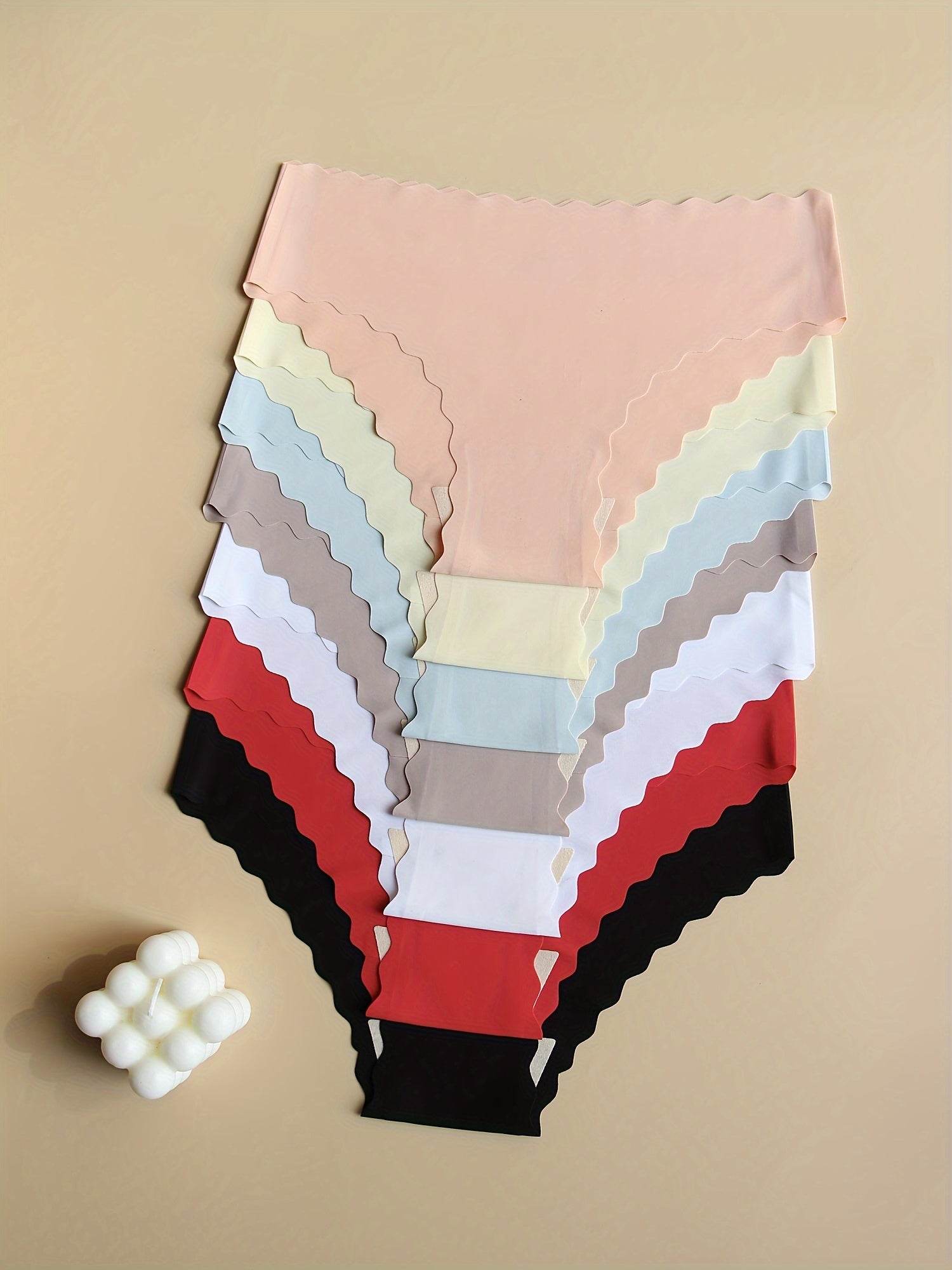 7-to'plam ayollar uchun tikilmasdan, nafas oladigan paxta ichki kiyimlari